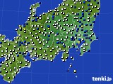 2024年05月06日の関東・甲信地方のアメダス(風向・風速)