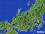 2024年05月06日の北陸地方のアメダス(風向・風速)