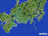 2024年05月06日の東海地方のアメダス(風向・風速)