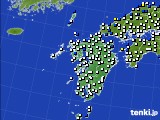 2024年05月06日の九州地方のアメダス(風向・風速)