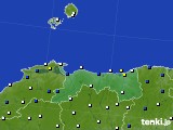 2024年05月06日の鳥取県のアメダス(風向・風速)