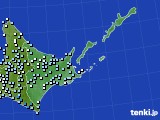 道東のアメダス実況(降水量)(2024年05月07日)