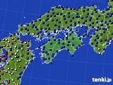 四国地方のアメダス実況(日照時間)(2024年05月07日)