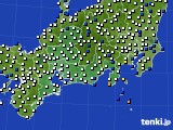 東海地方のアメダス実況(風向・風速)(2024年05月07日)