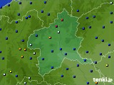 2024年05月08日の群馬県のアメダス(日照時間)