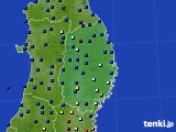 岩手県のアメダス実況(日照時間)(2024年05月08日)