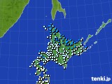 北海道地方のアメダス実況(気温)(2024年05月08日)