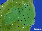 2024年05月08日の福島県のアメダス(風向・風速)