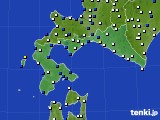 道南のアメダス実況(風向・風速)(2024年05月08日)