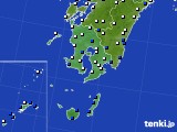 2024年05月08日の鹿児島県のアメダス(風向・風速)