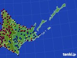 2024年05月09日の道東のアメダス(日照時間)