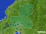 岐阜県のアメダス実況(風向・風速)(2024年05月09日)