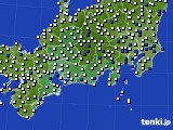 2024年05月10日の東海地方のアメダス(風向・風速)
