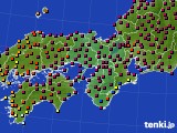 2024年05月11日の近畿地方のアメダス(日照時間)