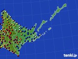 道東のアメダス実況(日照時間)(2024年05月11日)