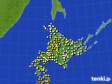 2024年05月11日の北海道地方のアメダス(気温)