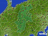 長野県のアメダス実況(気温)(2024年05月11日)