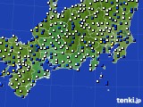 2024年05月11日の東海地方のアメダス(風向・風速)