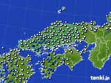中国地方のアメダス実況(降水量)(2024年05月12日)