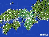 2024年05月12日の近畿地方のアメダス(風向・風速)