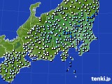 関東・甲信地方のアメダス実況(降水量)(2024年05月13日)