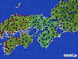 2024年05月13日の近畿地方のアメダス(日照時間)