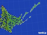 2024年05月13日の道東のアメダス(日照時間)