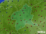 2024年05月15日の群馬県のアメダス(日照時間)