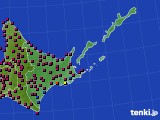 道東のアメダス実況(日照時間)(2024年05月15日)
