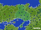 2024年05月15日の兵庫県のアメダス(日照時間)