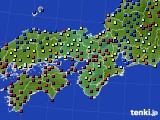 2024年05月16日の近畿地方のアメダス(日照時間)