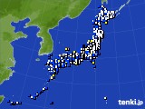 2024年05月16日のアメダス(風向・風速)