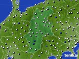 長野県のアメダス実況(風向・風速)(2024年05月18日)