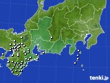 東海地方のアメダス実況(降水量)(2024年05月19日)