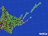 道東のアメダス実況(日照時間)(2024年05月19日)