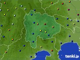 山梨県のアメダス実況(日照時間)(2024年05月20日)