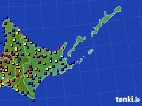 2024年05月20日の道東のアメダス(日照時間)