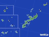 沖縄県のアメダス実況(降水量)(2024年05月21日)