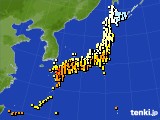 2024年05月21日のアメダス(気温)