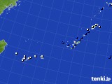 沖縄地方のアメダス実況(風向・風速)(2024年05月21日)