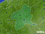 2024年05月21日の群馬県のアメダス(風向・風速)