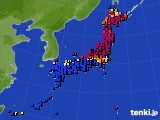 2024年05月22日のアメダス(日照時間)