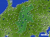 2024年05月22日の長野県のアメダス(風向・風速)