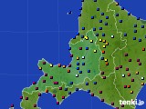 道央のアメダス実況(日照時間)(2024年05月23日)