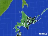 2024年05月24日の北海道地方のアメダス(降水量)