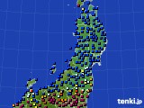 東北地方のアメダス実況(日照時間)(2024年05月24日)