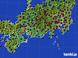 2024年05月24日の東海地方のアメダス(日照時間)