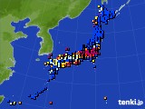 アメダス実況(日照時間)(2024年05月24日)