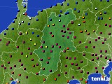 長野県のアメダス実況(日照時間)(2024年05月24日)