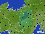 2024年05月24日の滋賀県のアメダス(日照時間)